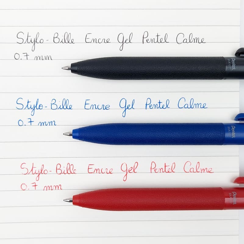 Stylo-Bille Encre Gel Pentel Calme 0.7mm