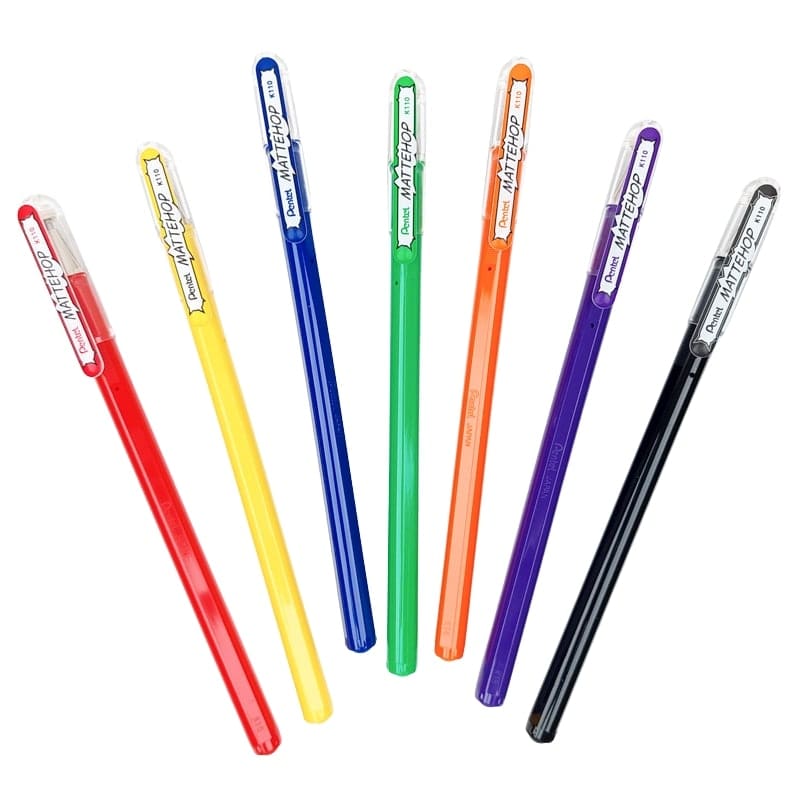 Stylos Couleur Pentel Mattehop Original Set