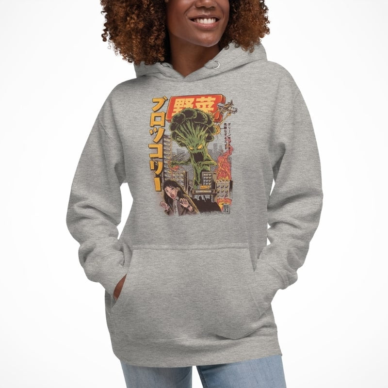 Sweat Japonais Broccozilla
