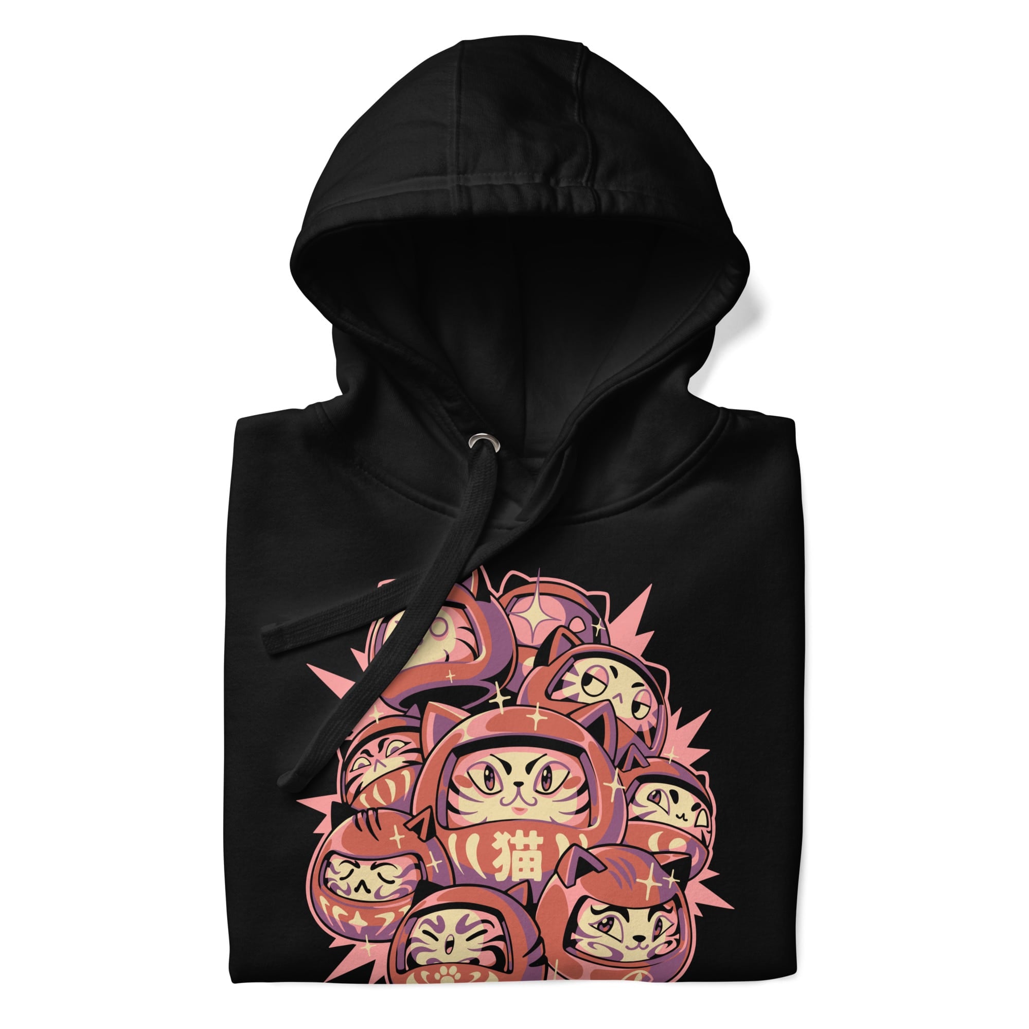 Sweat Japonais Daruma Cat