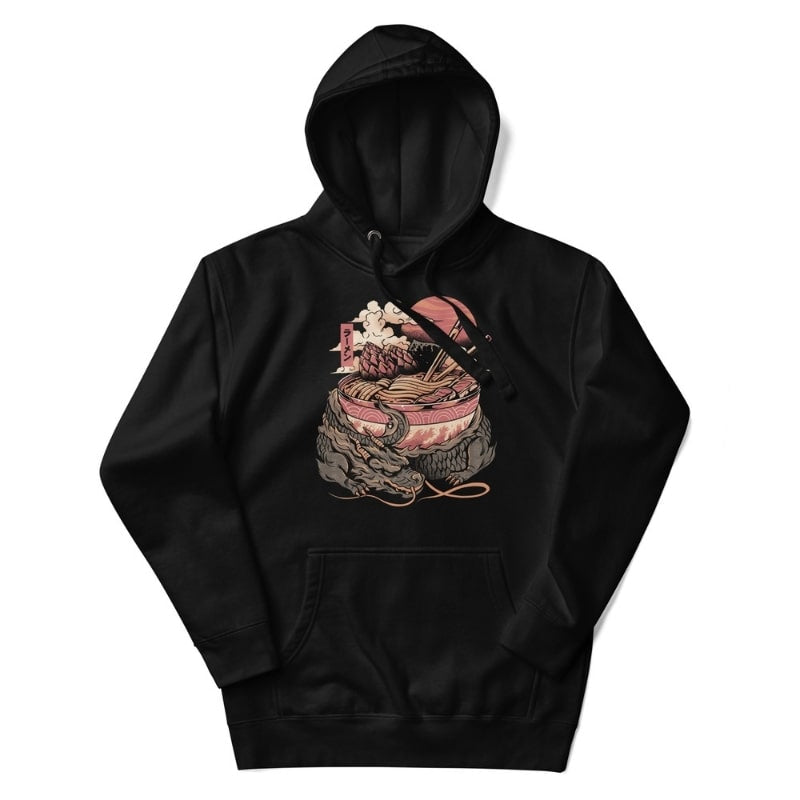 Sweat Japonais Dragon Ramen - S