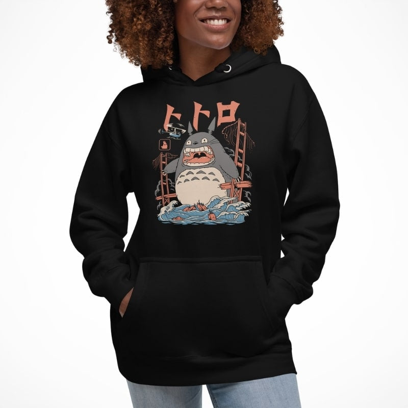 Sweat Japonais Kaiju des Forêts