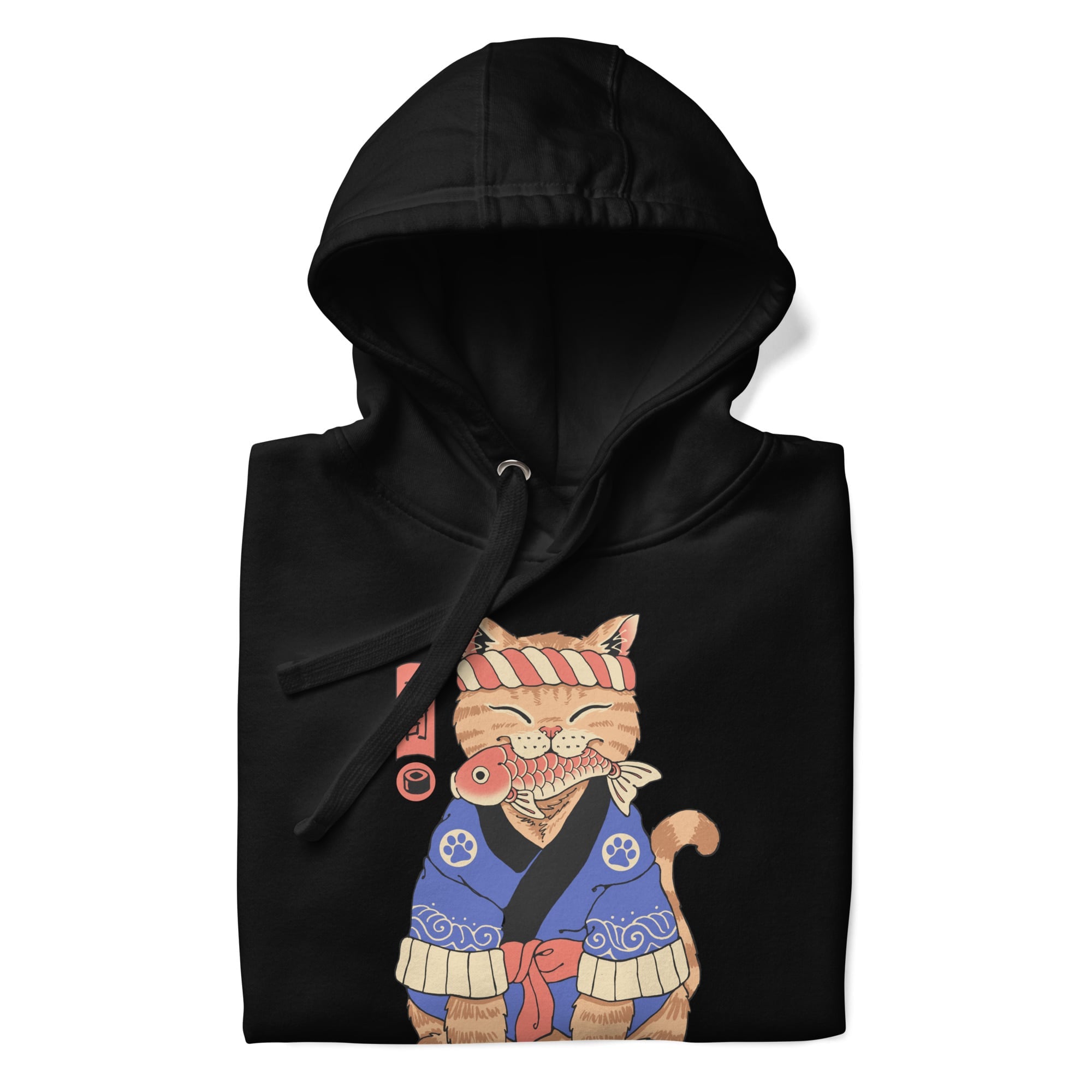 Sweat Japonais Neko Maître Sushi