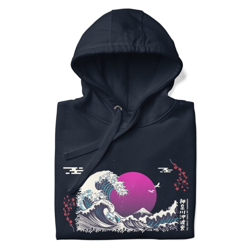 Sweat Japonais Purple Wave
