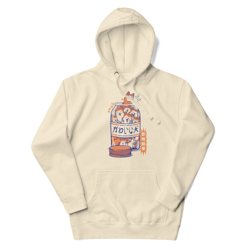 Sweat Japonais Shiba Anti-Dépresseur - S / Beige