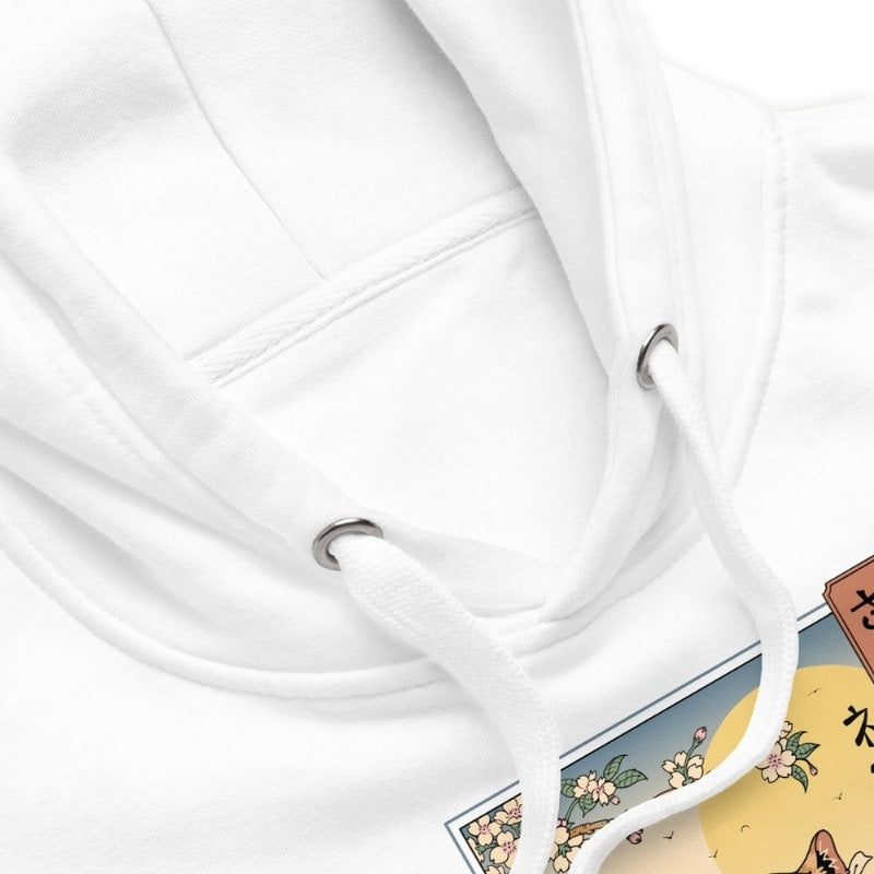 Sweat Japonais Ukiyo-e Neko Sakura