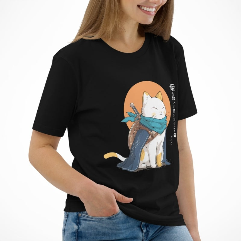 T-shirt Japonais Chat Légendaire