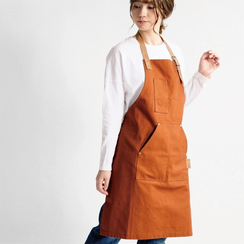 Tablier de cuisine japonais en lin avec poches pour la pâtisserie, la peinture, le jardinage et Tablier de cuisine japonais en lin avec poches pour la pâtisserie, la peinture, le jardinage et