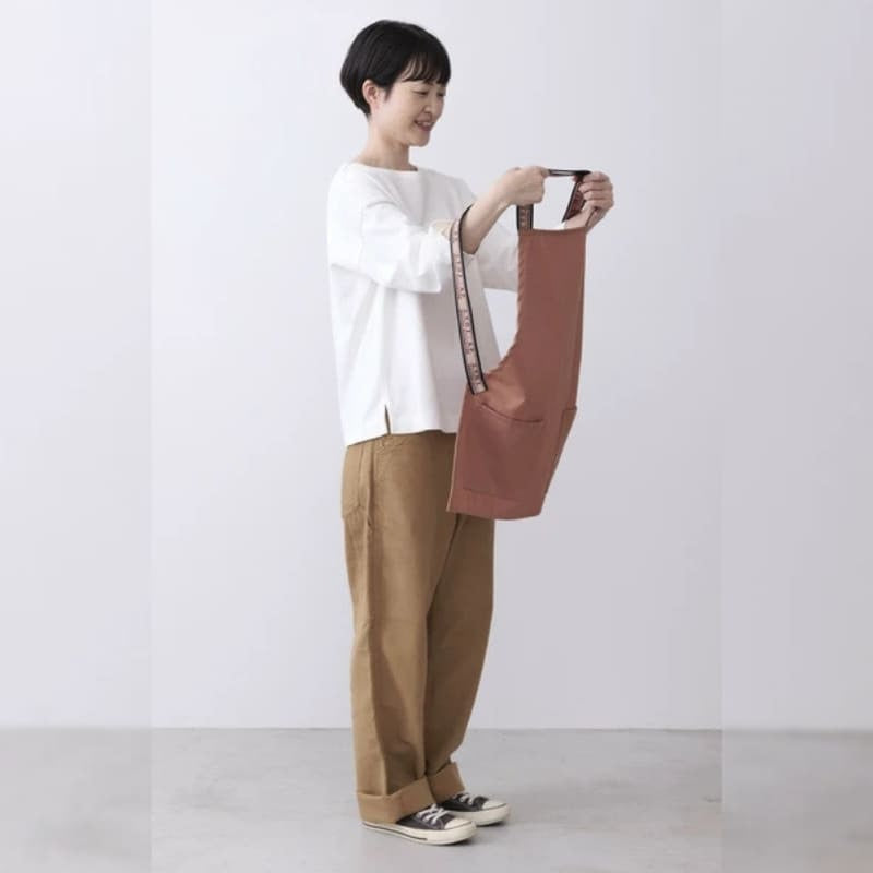 Tablier Japonais Court Terracotta