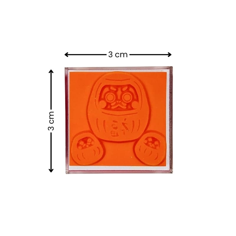 Tampon Japonais Daruma by Tomikohan