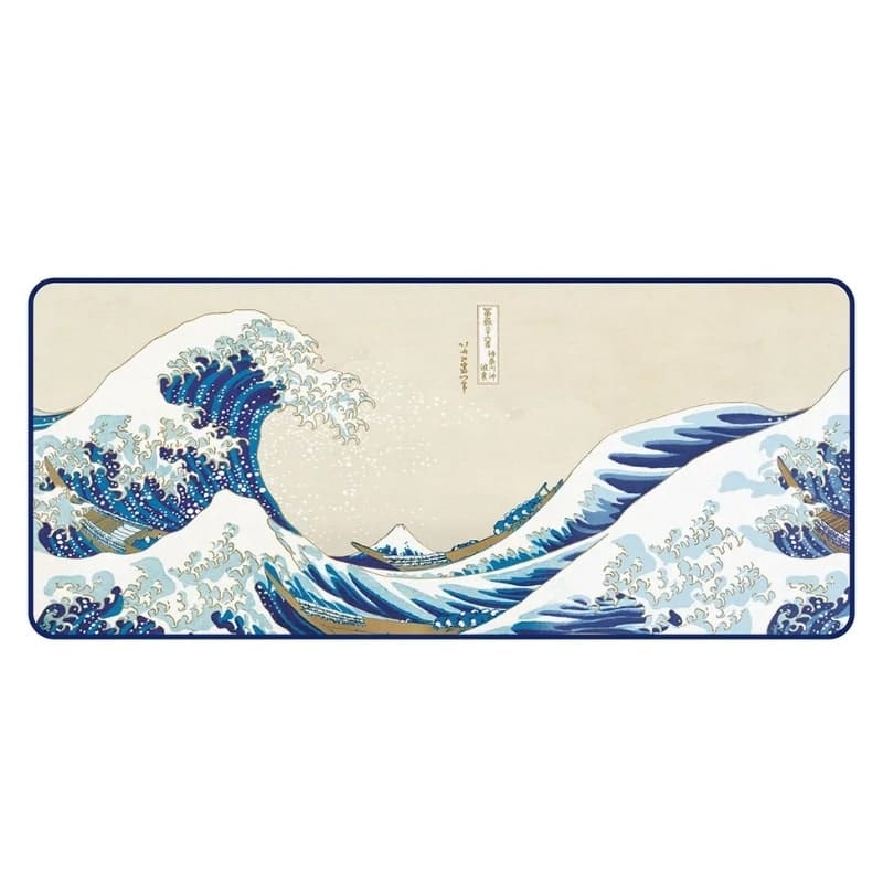 Tapis de Bureau Grande Vague de Kanagawa