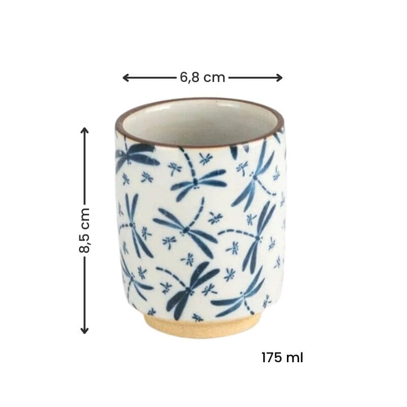 Tasse à Thé Japonaise Libellule