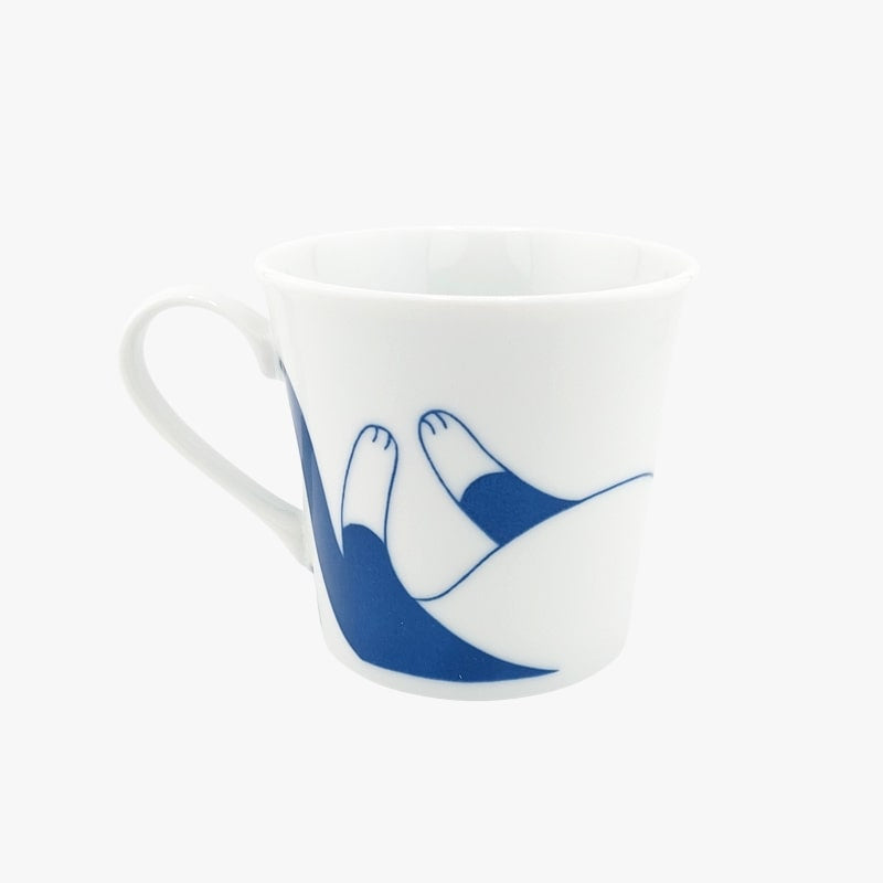 Tasse Japonaise Chat Bleu