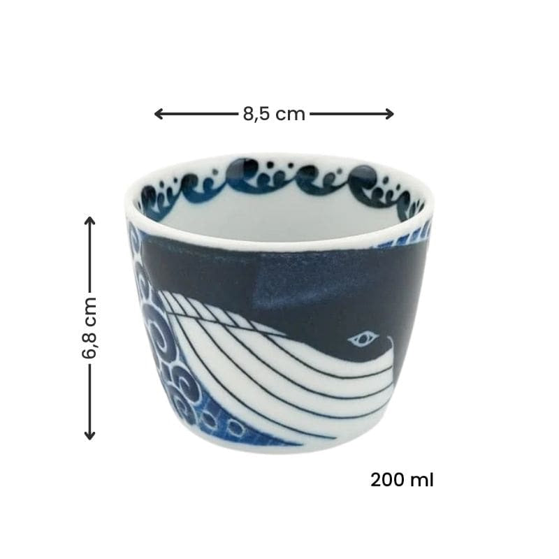 Tasse Japonaise Soba Baleine