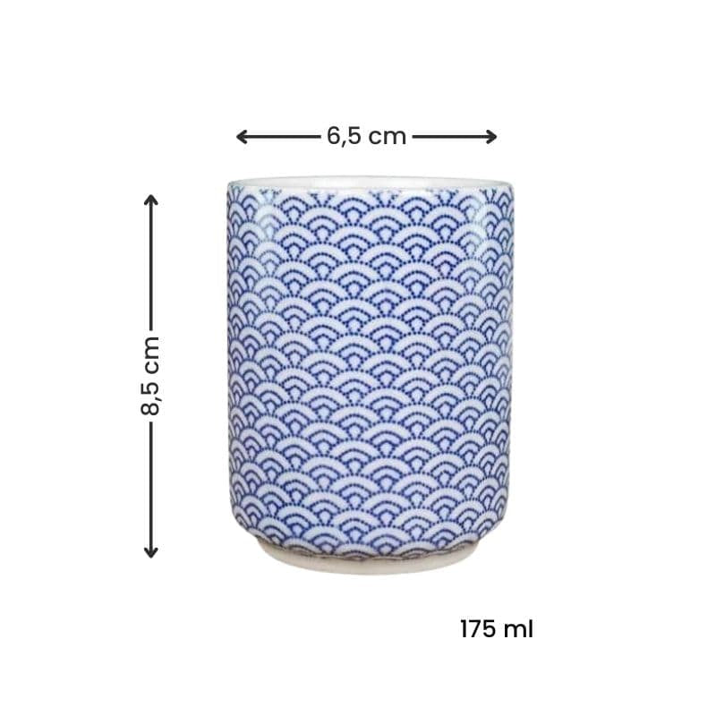 Tasse Japonaise Yunomi Seigaiha