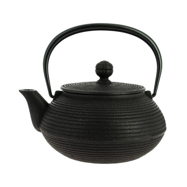 Théière Japonaise En Fonte 300 Ml – Infuseur Amovible, Compatible Induction – Idéale Pour Thé En Vrac - 1