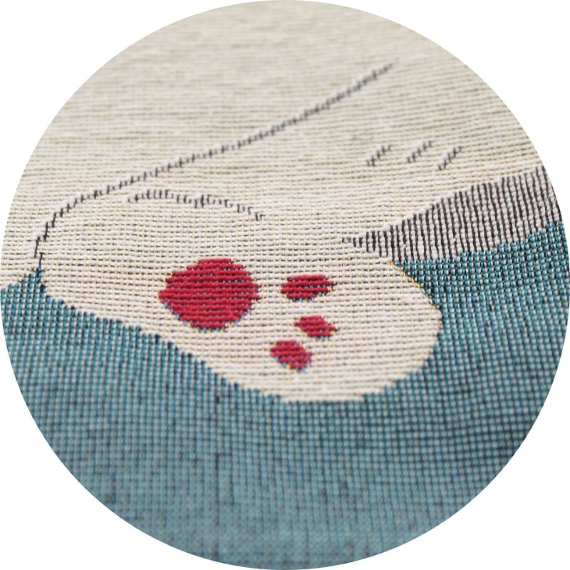 Tote Bag Chat Japonais Bleu