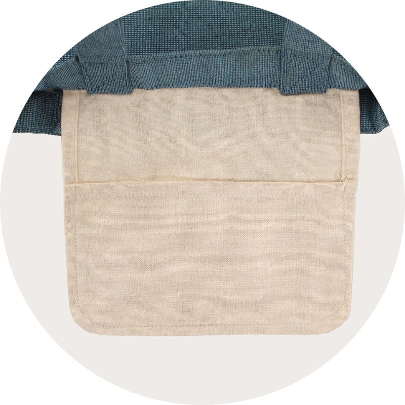 Tote Bag Chat Japonais Bleu