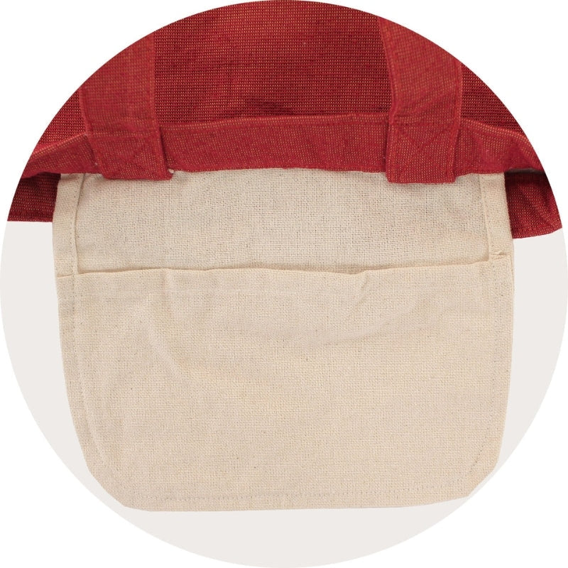 Tote Bag Chat Japonais Rouge