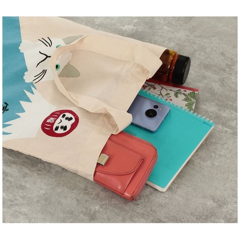 Tote Bag Fuji Neko Daruma