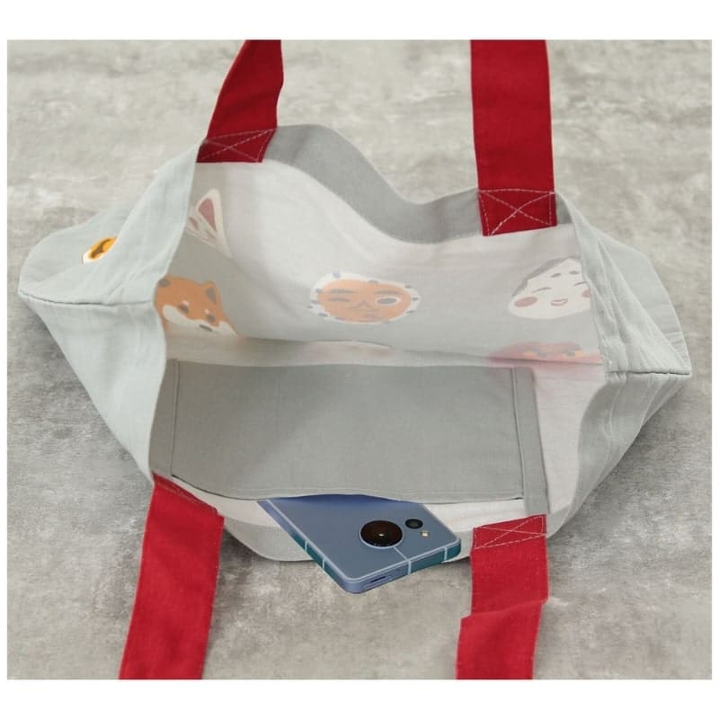 Tote Bag Gris Omote to Shiba