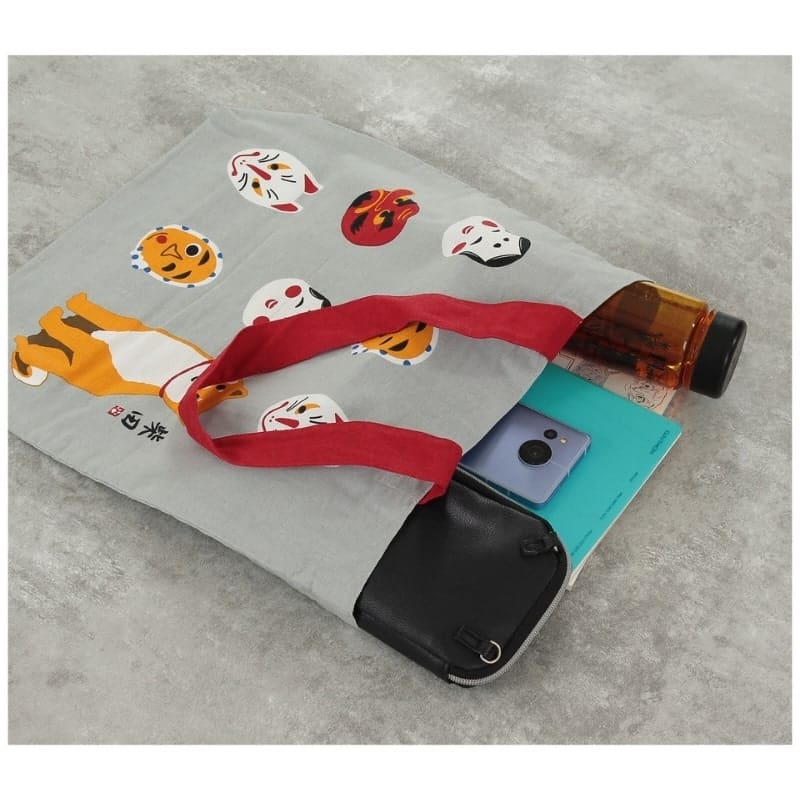 Tote Bag Gris Omote to Shiba