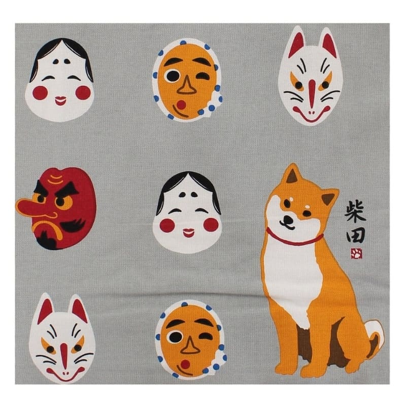 Tote Bag Gris Omote to Shiba