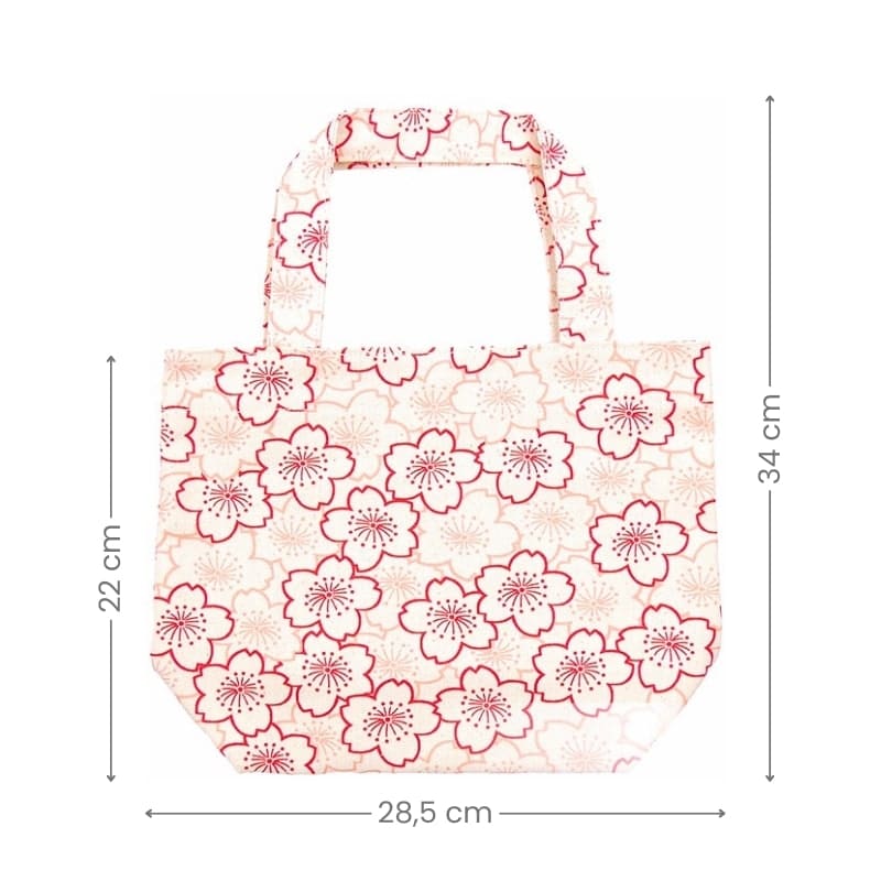 Tote Bag Japonais Sakura Pink