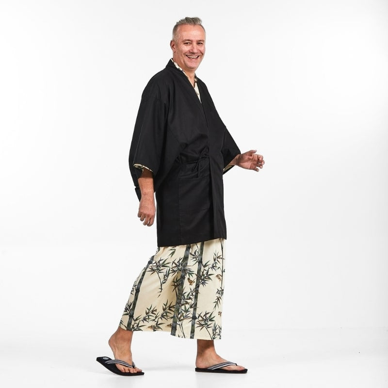 Veste Haori Japonaise Unisexe - Taille unique