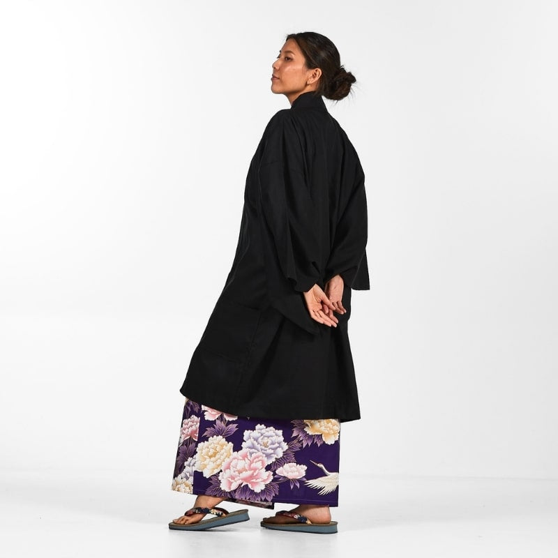 Veste Haori Japonaise Unisexe - Taille unique