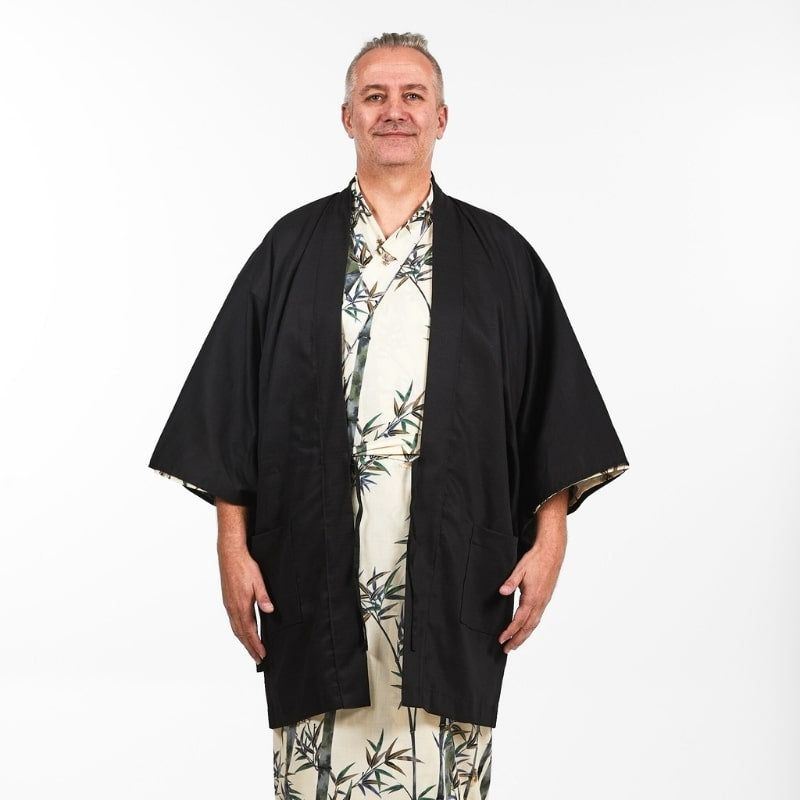 Veste Haori Japonaise Unisexe - Taille unique