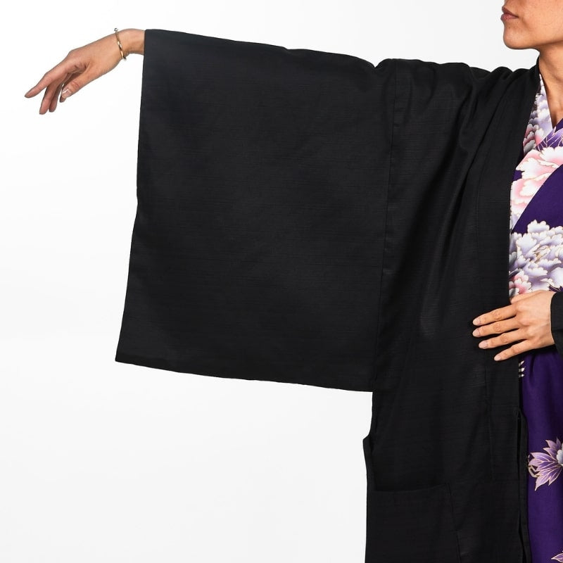 Veste Haori Japonaise Unisexe - Taille unique