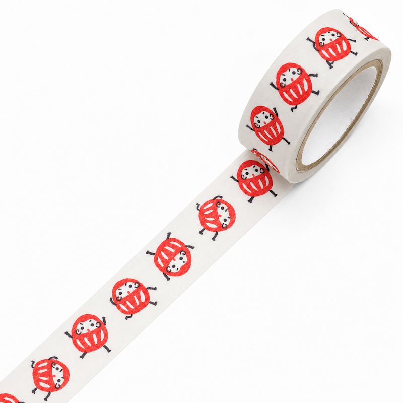 Washi Tape Japonais Daruma