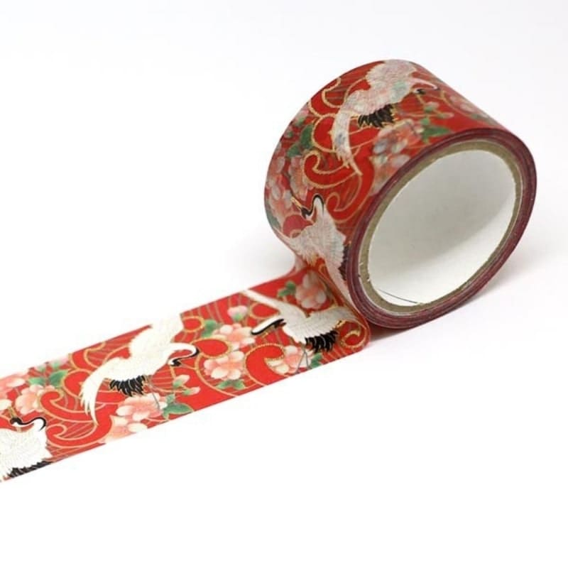 Washi Tape Japonais Grue