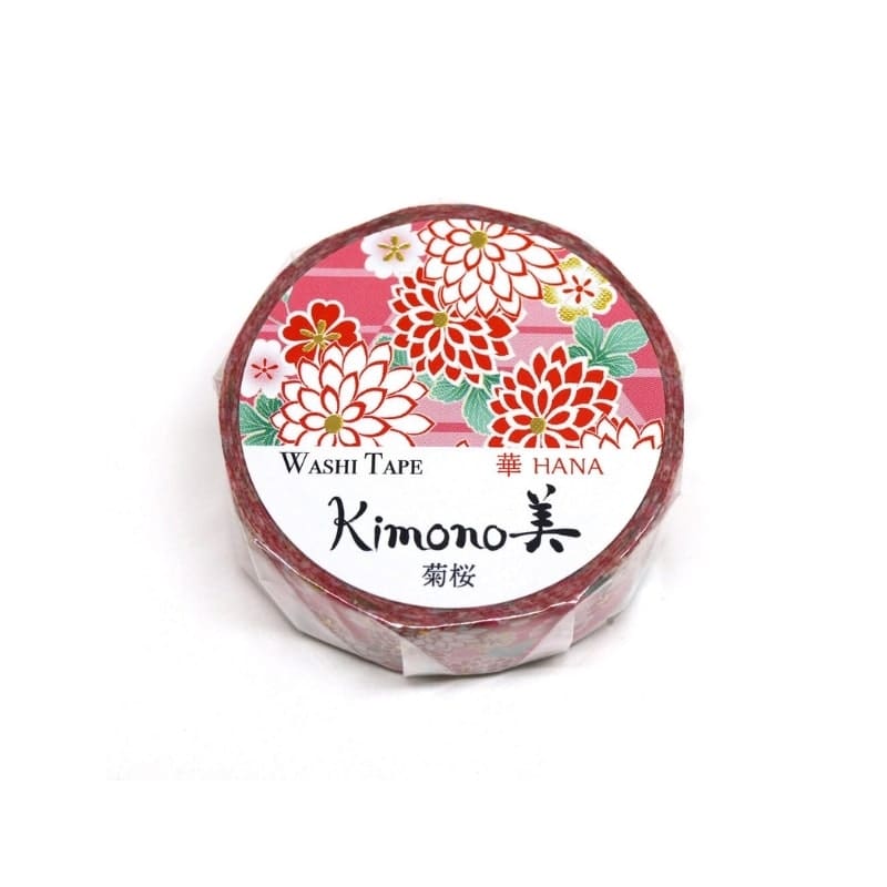 Washi Tape Japonais Kiku Sakura