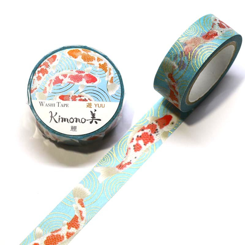 Washi Tape Japonais Koi