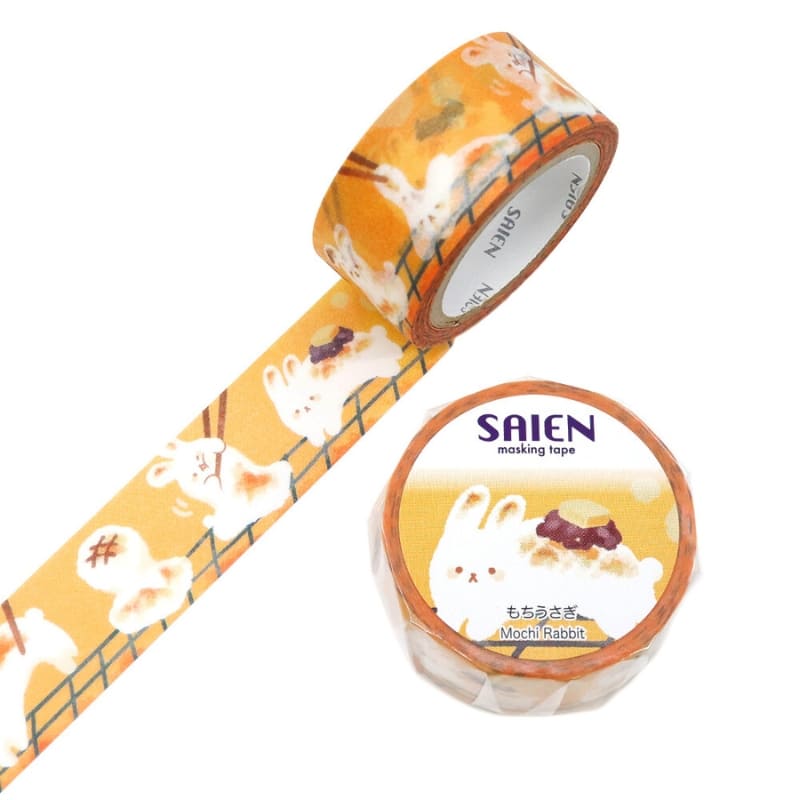 Washi Tape Japonais Lapin Mochi