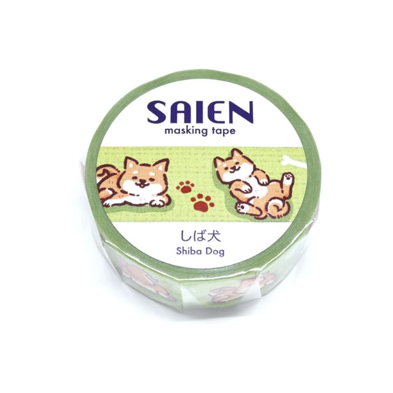 Washi Tape Japonais Shiba Inu