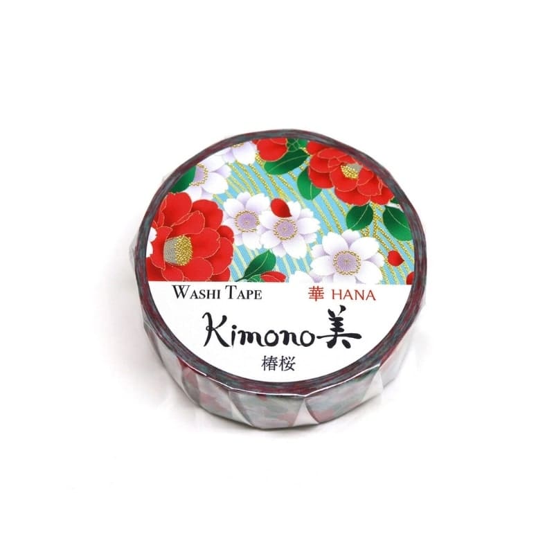Washi Tape Japonais Tsubaki