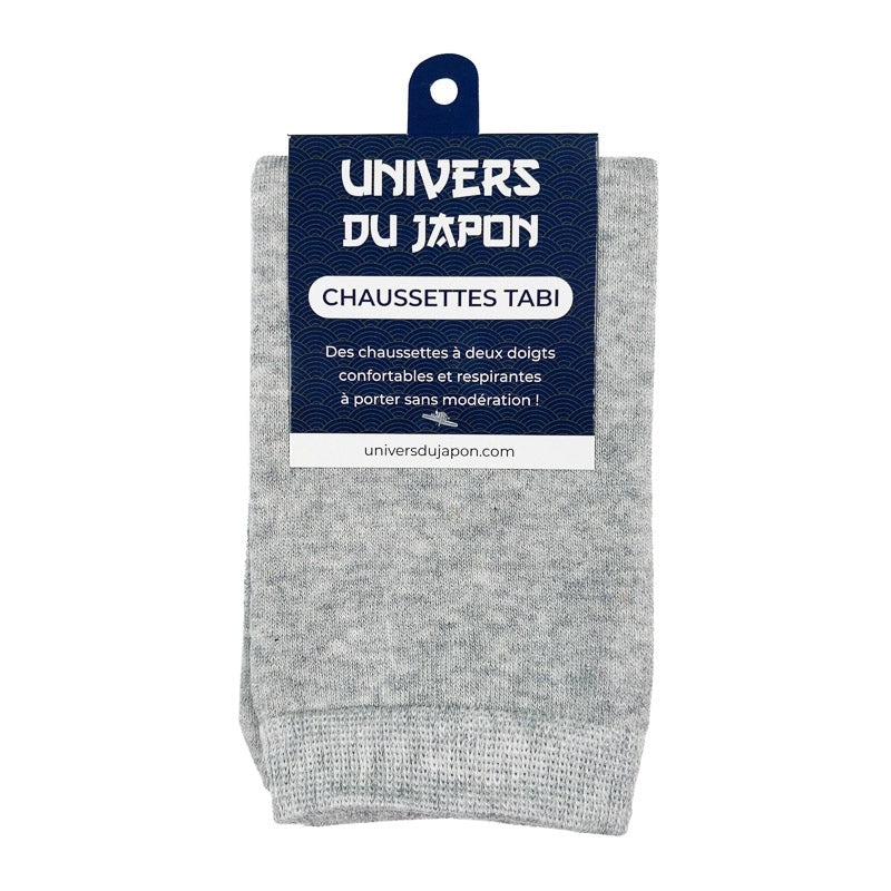 Chaussettes Tabi Coton - Gris