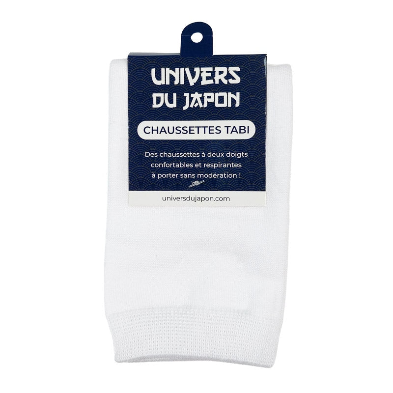 Chaussettes Tabi Coton - Blanc