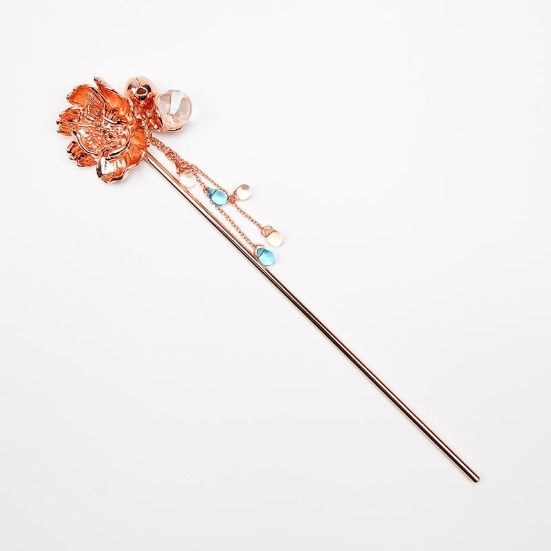 Kanzashi Fleur Pivoine