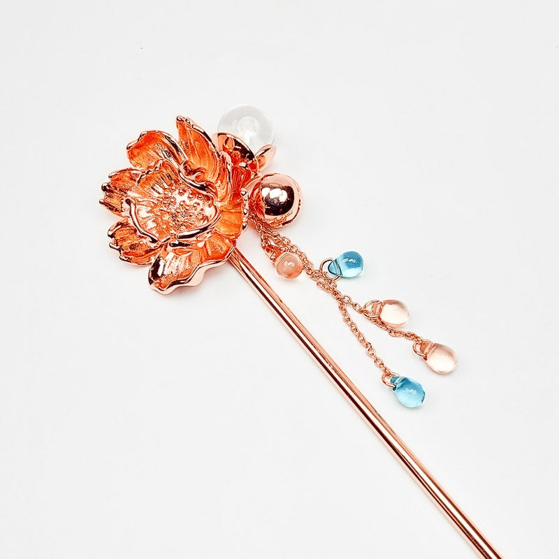 Kanzashi Fleur Pivoine