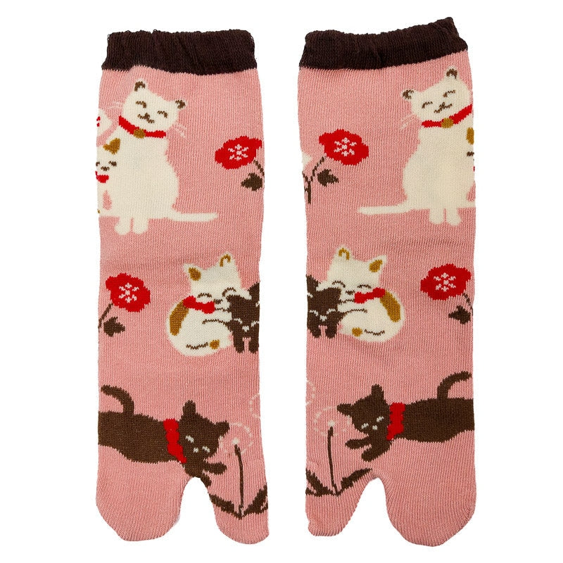5 Paires Tabi Kawaii - 5 Paires