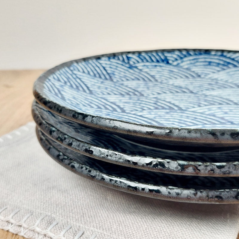 Assiette Japonaise Seigaiha