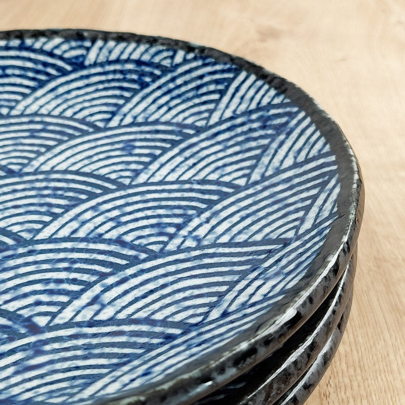 Assiette Japonaise Seigaiha