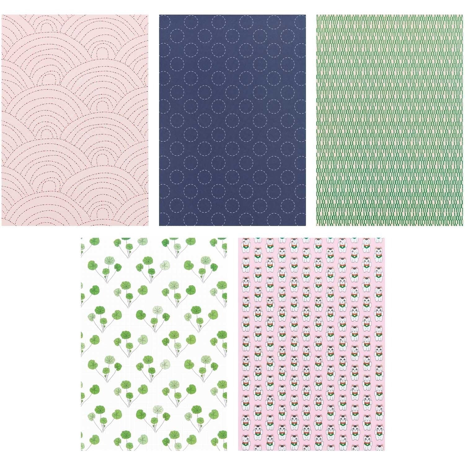 Bloc Papier Motifs Japonais