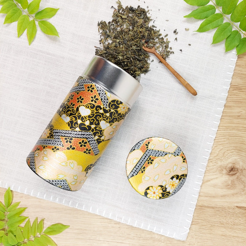 Boîte à Thé Japonaise Washi Luxe