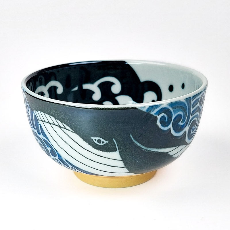 Bol à Riz Japonais Baleine