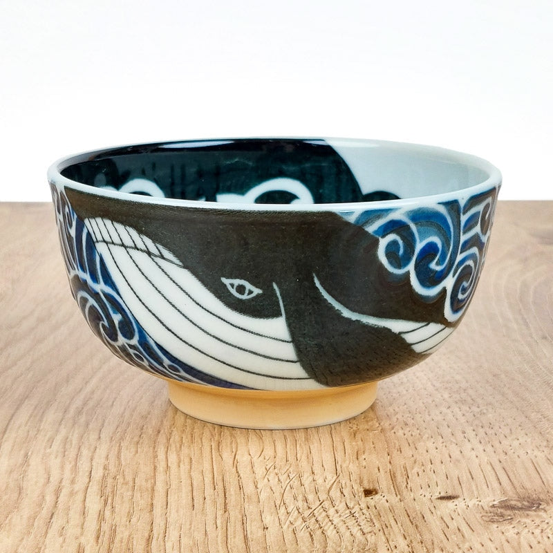 Bol à Riz Japonais Baleine
